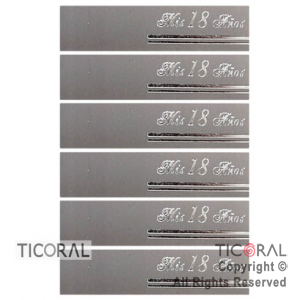 TIRA 9240 SOUV 18 AOS GRIS BLIS C/STP x 180